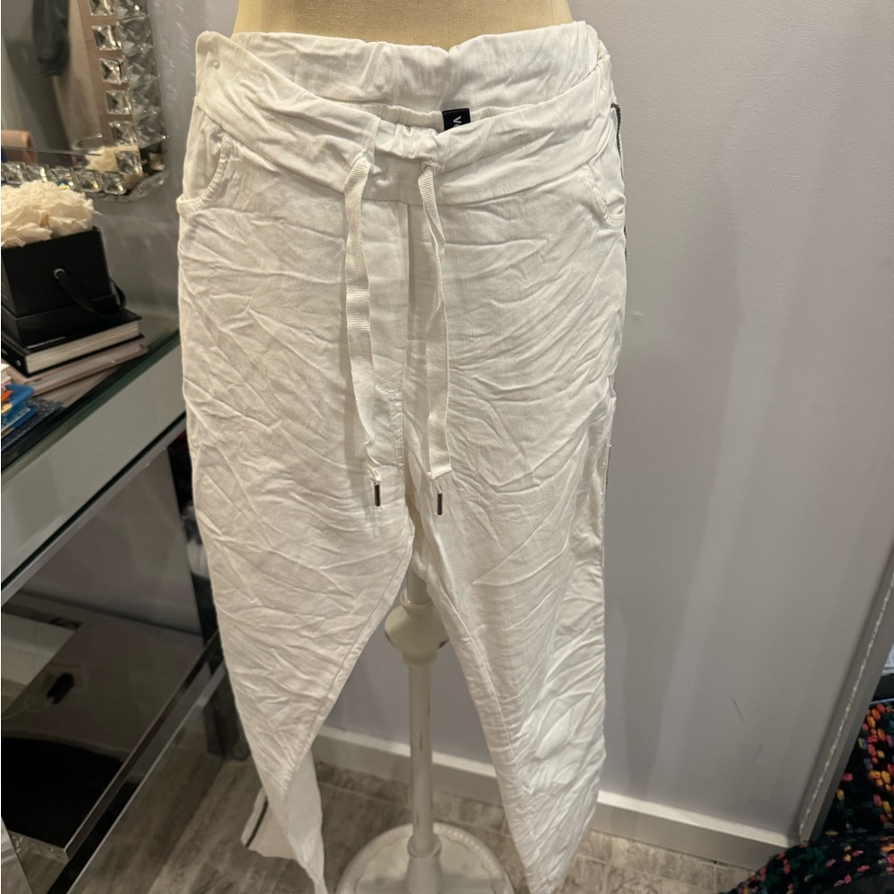 Venti6 Rhinestone Side Stripe Jeans